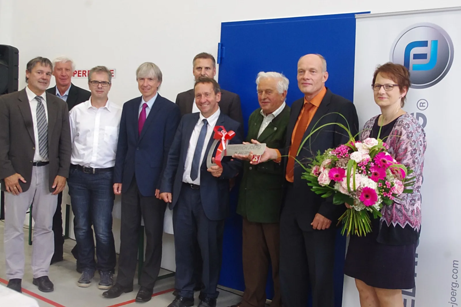 Einweihung des neuen Firmengebäudes Im Gries
