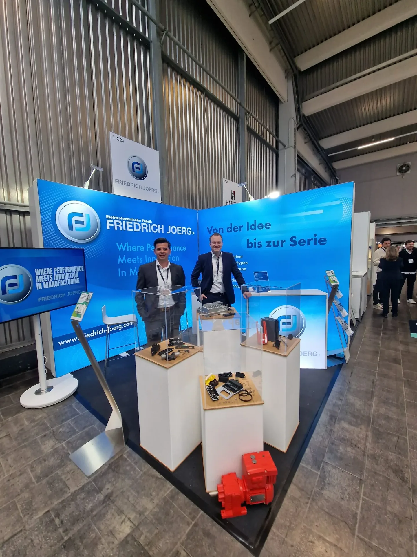 Friedrich-Joerg-Team am Messestand der KPA in Ulm 2026