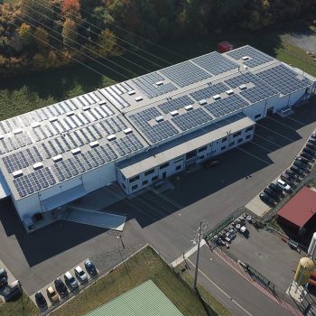 Neubau einer Photovoltaik-Aufdachanlage auf unserem Produktions- u. Lagergebäude
